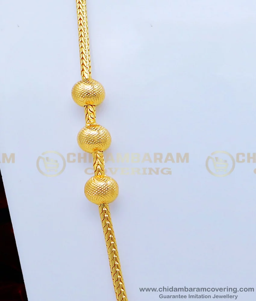 New design gold deals thali chain